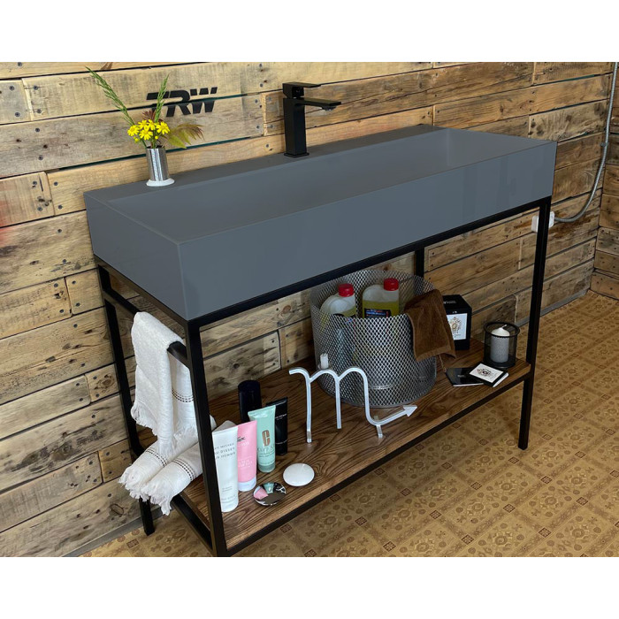 Тумба Snail Джерси с умывальником Флорида дерево Муссон МАТ 1015LOFT168/1dA601M
