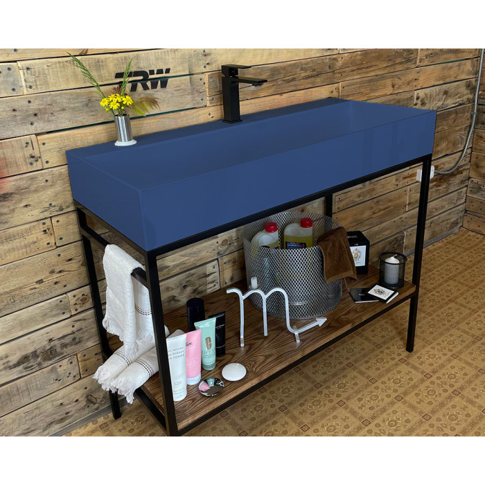 Тумба Snail Джерси с умывальником Флорида дерево Маренго 1015LOFT168/1dA800