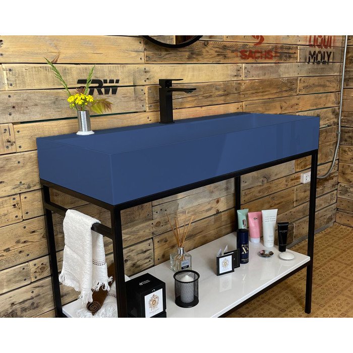 Тумба Snail Джерси с умывальником Флорида камень Маренго МАТ 1015LOFT168/1cA800M