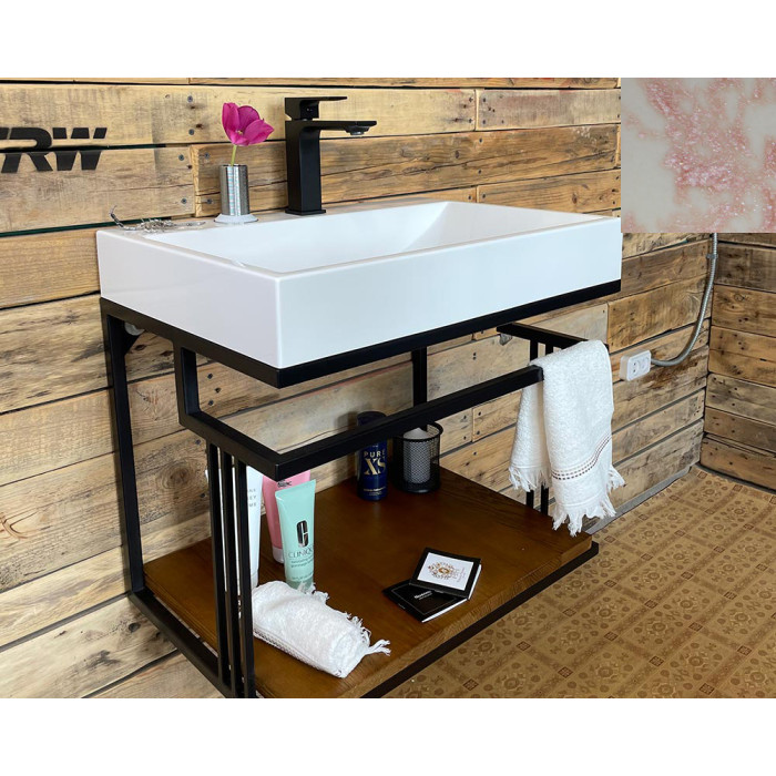 Тумба Snail Самуи с умывальником Гранд дерево Миндаль 600LOFT148dT302