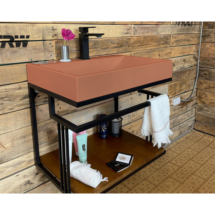 Тумба Snail Самуи с умывальником Гранд дерево Персик 600LOFT148dA701