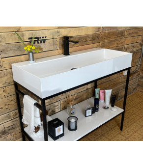 Тумба Snail Джерси с умывальником Флорида камень Ночь 1015LOFT168/1cB220
