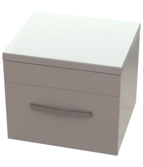 Тумба Snail Адель с умывальником Селена Агат/Красный 500KM104RA602A300