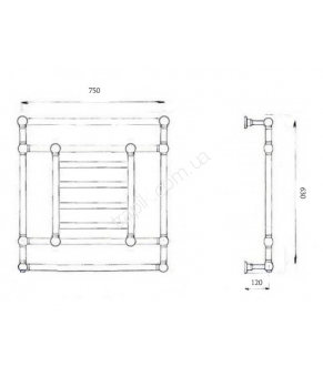 Полотенцесушитель Bugnatese PR195 RA