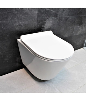 Унитаз DUSEL TERI подвесной DWHT10202330 с сиденьем Soft Close дюропласт 823301