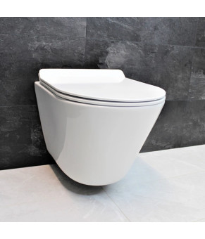 Унитаз DUSEL TERI подвесной DWHT10202330 с сиденьем Soft Close дюропласт 823301