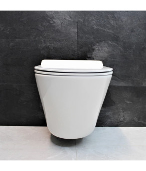 Унитаз DUSEL TERI подвесной DWHT10202330 с сиденьем Soft Close дюропласт 823301