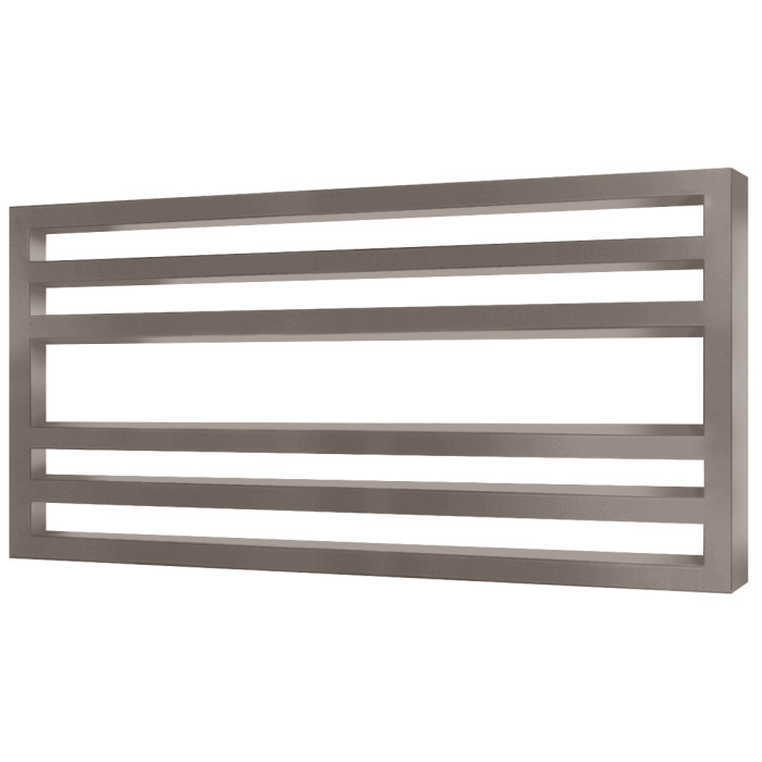 Електричний сушка для рушників Genesis-Aqua Trentini 60x120 см, сірий