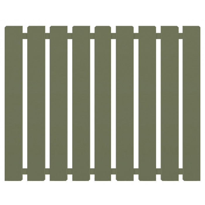 Радиатор отопления Genesis-Aqua Batteria 120x60 см Резедово-зеленый