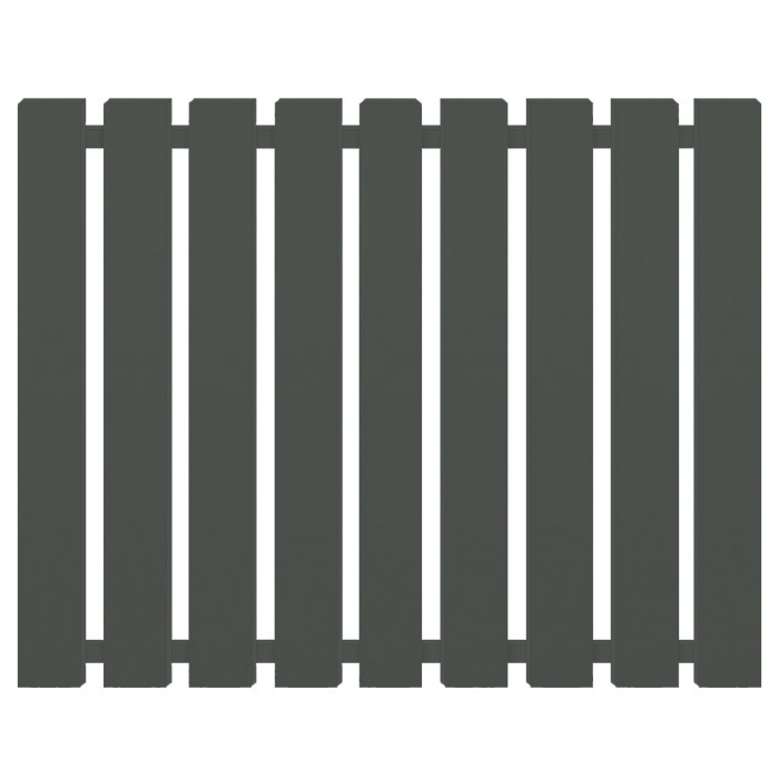 Радиатор отопления Genesis-Aqua Batteria 100x60 см Гранит серый