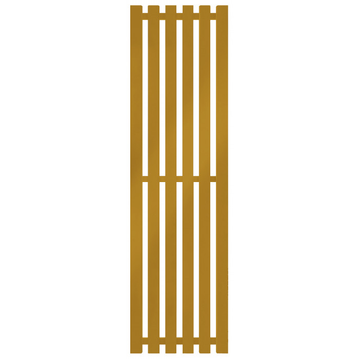 Радиатор отопления Genesis-Aqua Marbel 180x45 см Медово-желтый