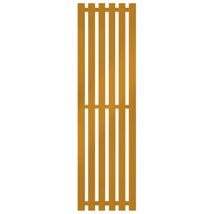 Радиатор отопления Genesis-Aqua Marbel 160x45 см Кукурузно-желтый