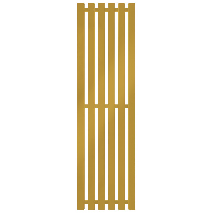 Радиатор отопления Genesis-Aqua Marbel 160x45 см Лимонно-желтый