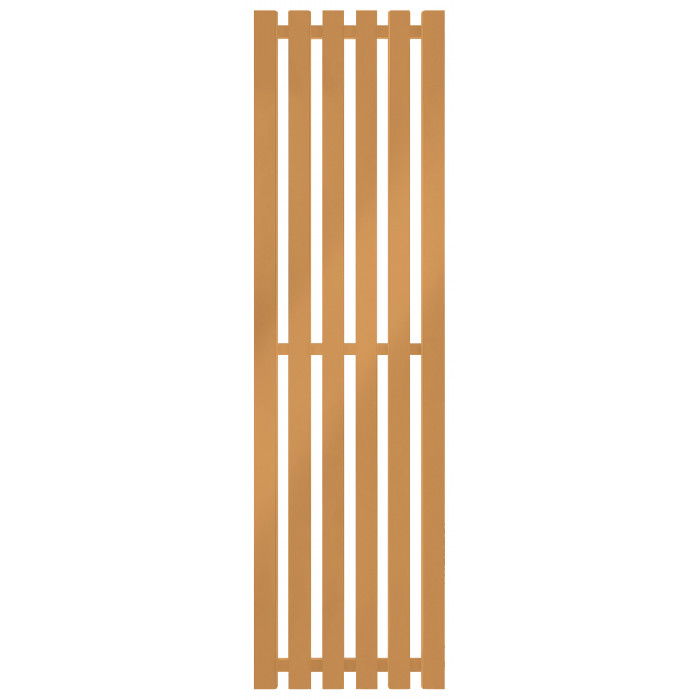 Радиатор отопления Genesis-Aqua Marbel 180x45 см Шафраново-желтый