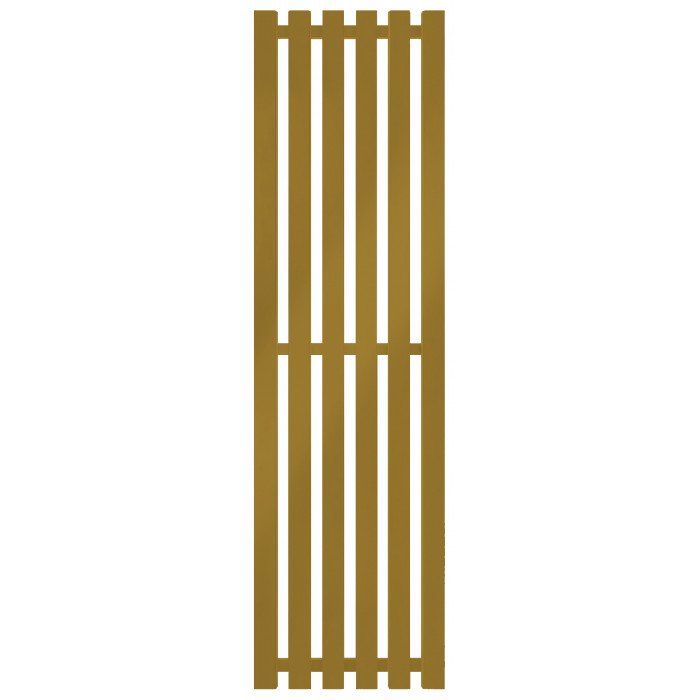 Радиатор отопления Genesis-Aqua Marbel 180x45 см Желтое карри