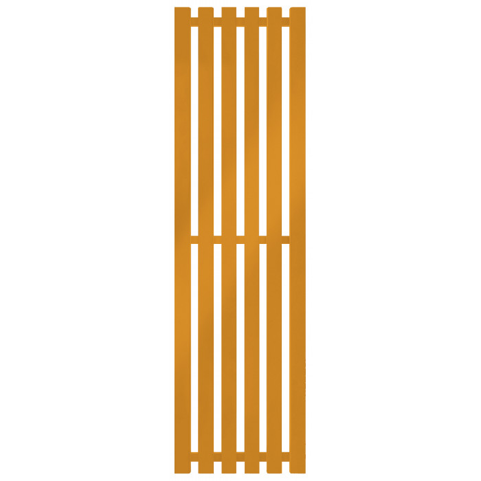 Радиатор отопления Genesis-Aqua Marbel 160x45 см Дынно-желтый