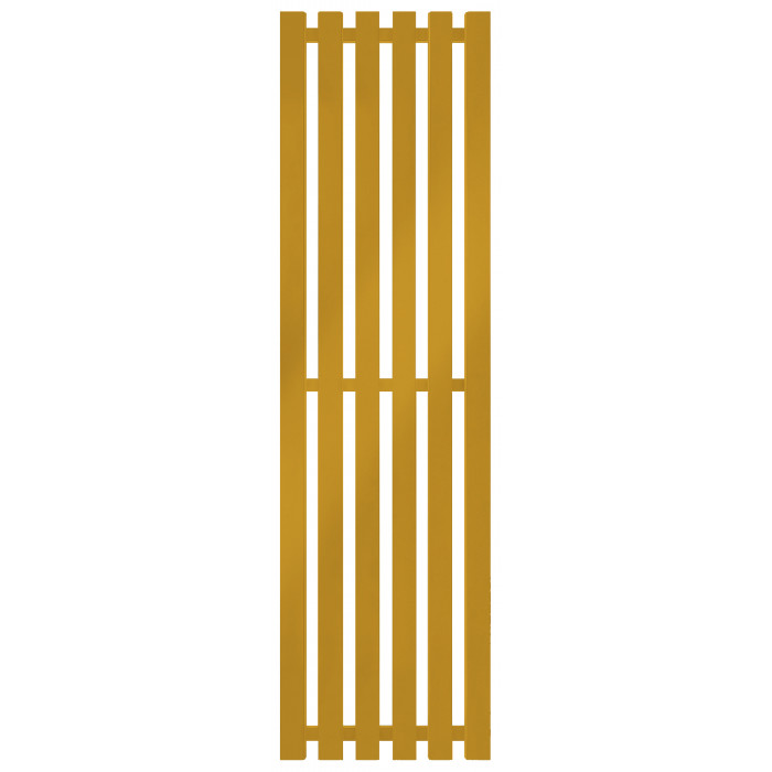 Радиатор отопления Genesis-Aqua Marbel 160x45 см Желтый ракитник