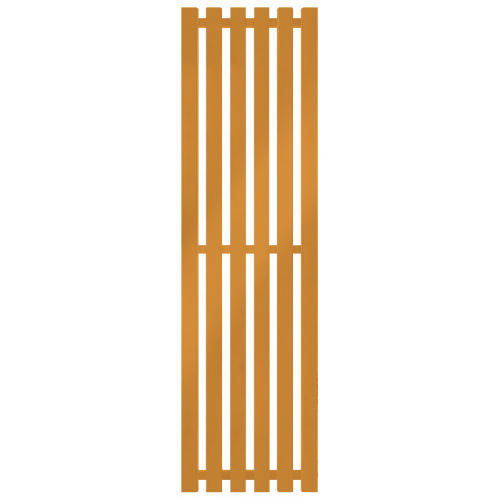 Радиатор отопления Genesis-Aqua Marbel 180x45 см Георгиново-желтый