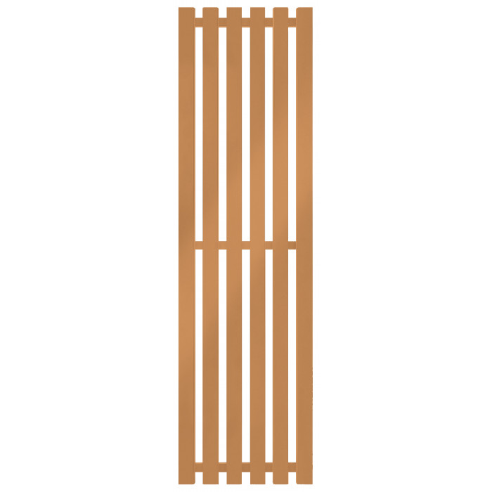 Радиатор отопления Genesis-Aqua Marbel 180x45 см Пастельно-желтый