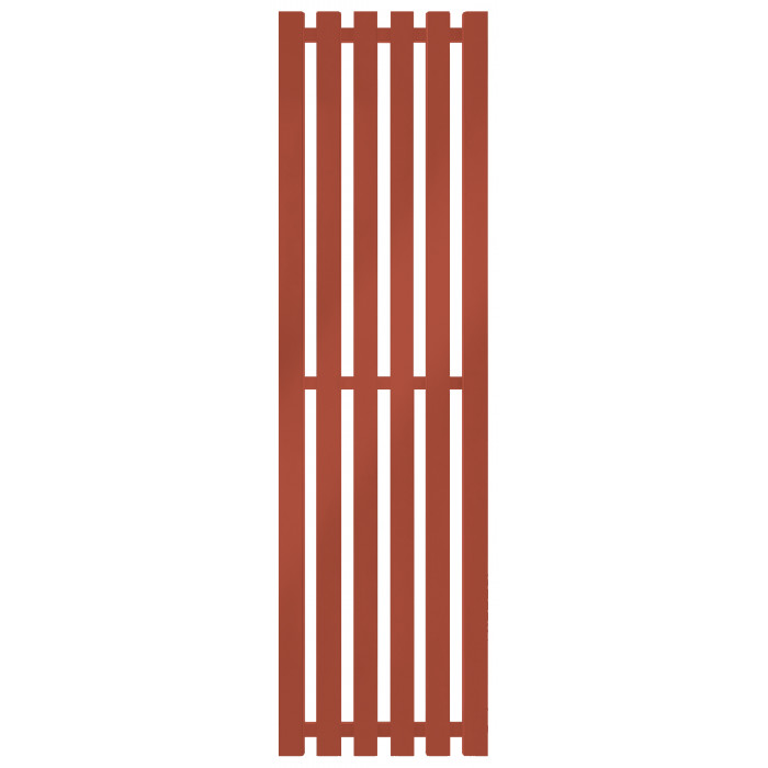 Радиатор отопления Genesis-Aqua Marbel 180x45 см Алый