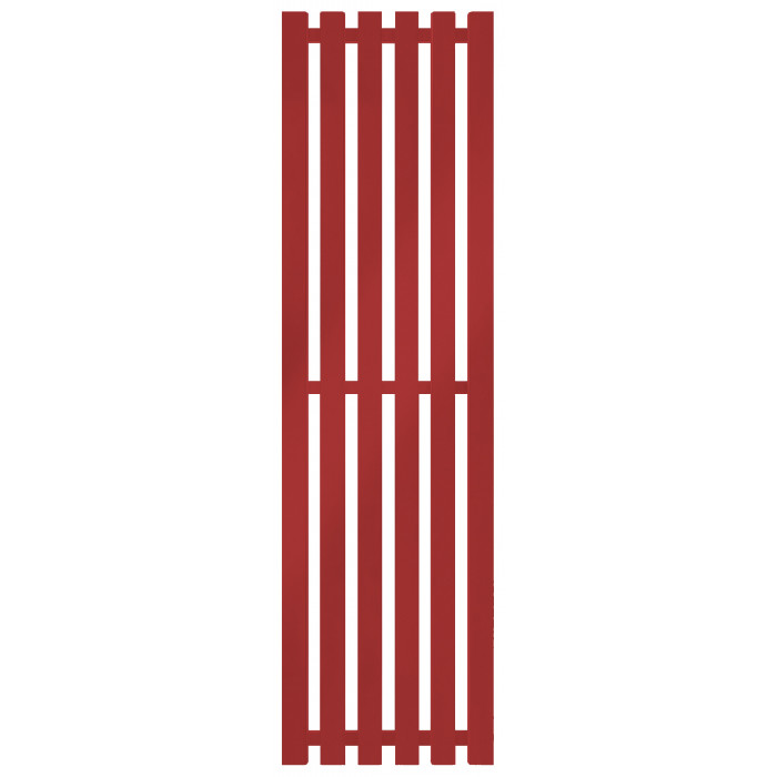 Радиатор отопления Genesis-Aqua Marbel 160x45 см Карминно-красный
