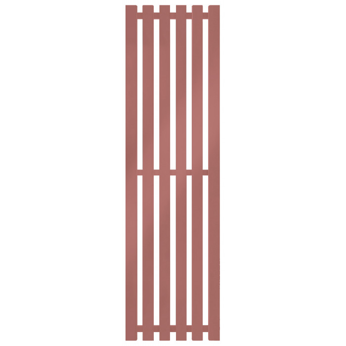 Радиатор отопления Genesis-Aqua Marbel 180x45 см Темно-розовый