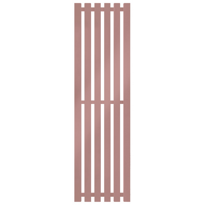 Радиатор отопления Genesis-Aqua Marbel 160x45 см Светло-розовый