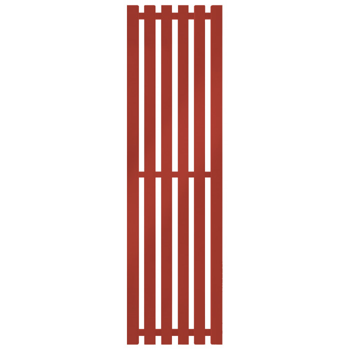 Радиатор отопления Genesis-Aqua Marbel 160x45 см Транспортный красный