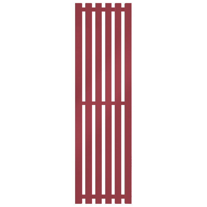 Радиатор отопления Genesis-Aqua Marbel 160x45 см Малиновый