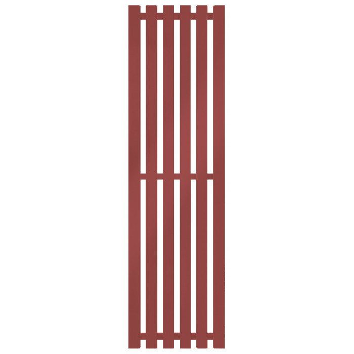 Радиатор отопления Genesis-Aqua Marbel 180x53 см Восточный красный