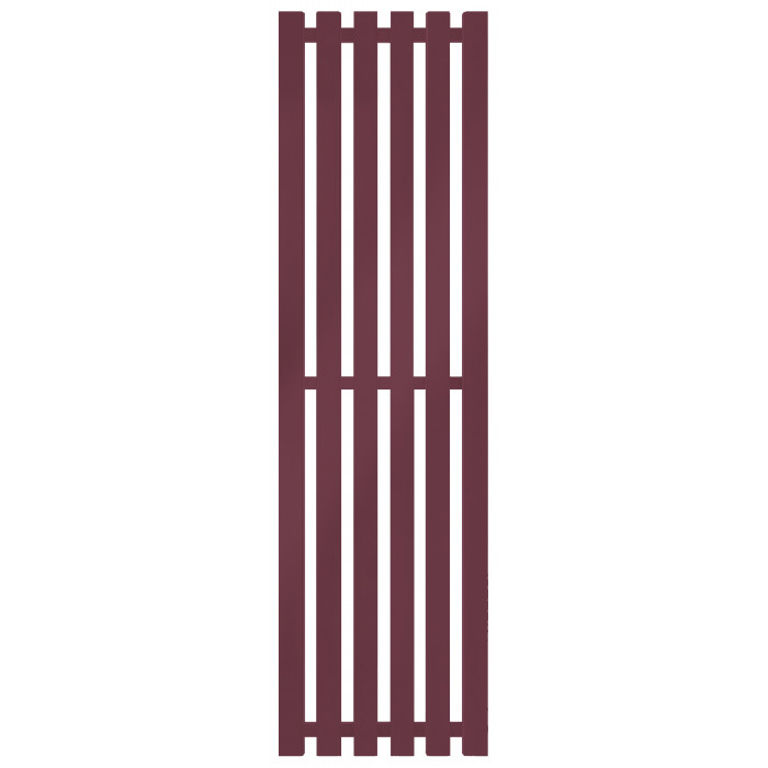 Радиатор отопления Genesis-Aqua Marbel 160x45 см Бордово-фиолетовый