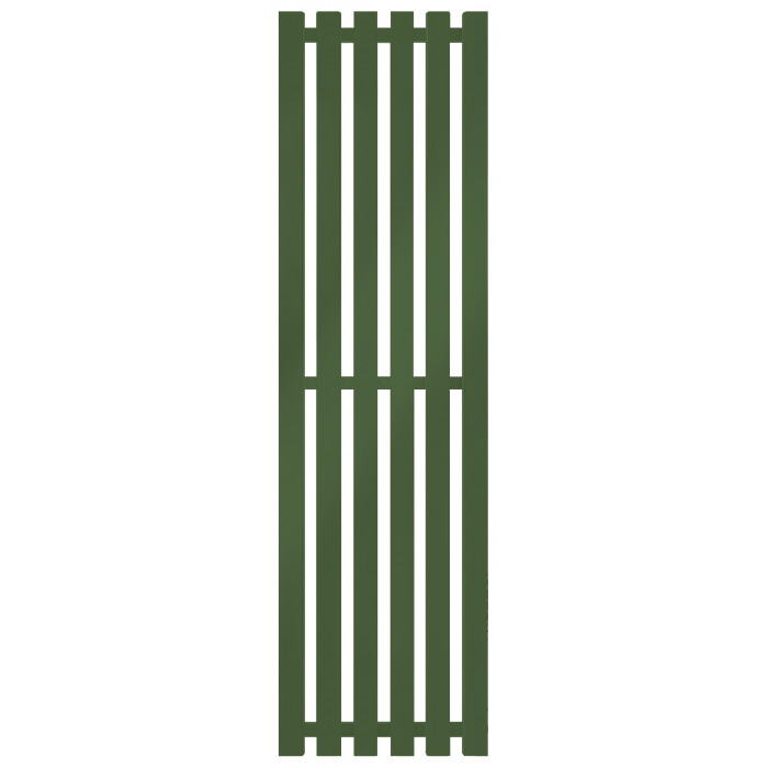 Радиатор отопления Genesis-Aqua Marbel 160x45 см Лиственно-зеленый