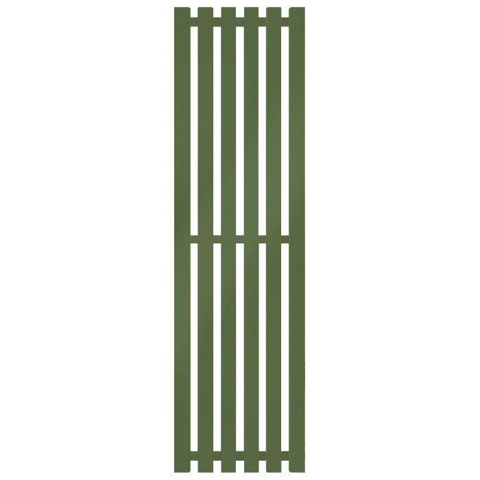 Радиатор отопления Genesis-Aqua Marbel 180x45 см Травяной зеленый
