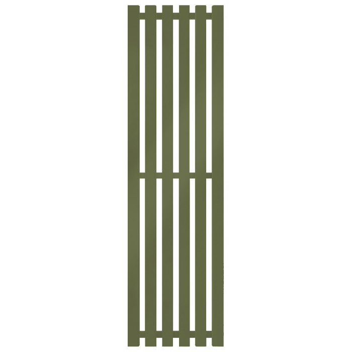 Радиатор отопления Genesis-Aqua Marbel 180x53 см Папоротниковый зеленый