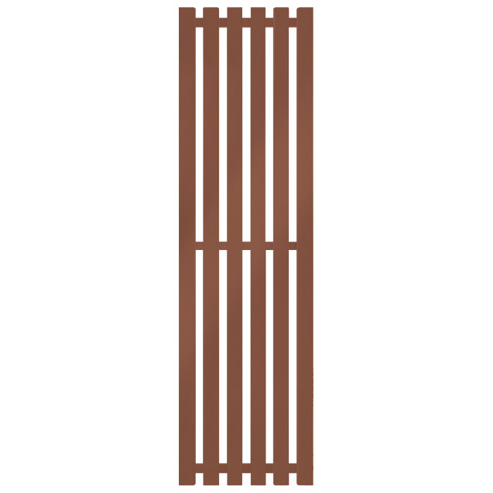 Радиатор отопления Genesis-Aqua Marbel 160x45 см Медно-коричневый