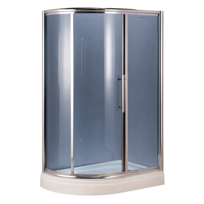 Душевая кабина AquaStream Premium 120 LB одна дверь правосторонняя серая 18566