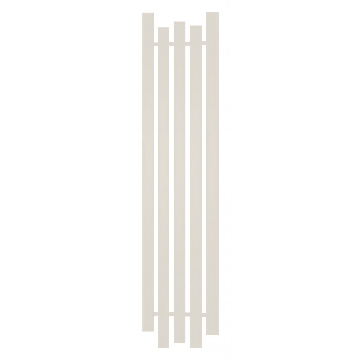 Радиатор отопления Genesis-Aqua Bassa 160x45 см Транспортный белый