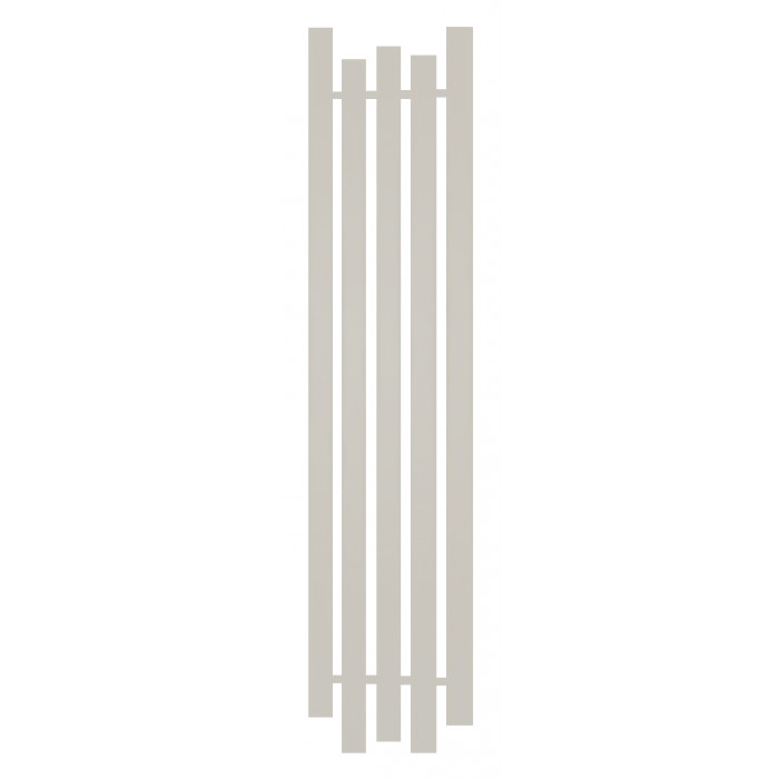 Радиатор отопления Genesis-Aqua Bassa 160x45 см Серо-белый