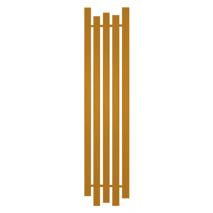 Радиатор отопления Genesis-Aqua Bassa 160x45 см Кукурузно-желтый