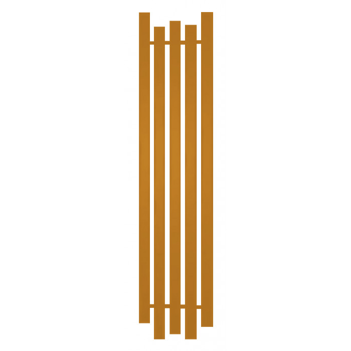 Радиатор отопления Genesis-Aqua Bassa 160x45 см Желтый нарцисс