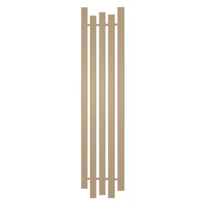 Радиатор отопления Genesis-Aqua Bassa 160x45 см Слоновая кость