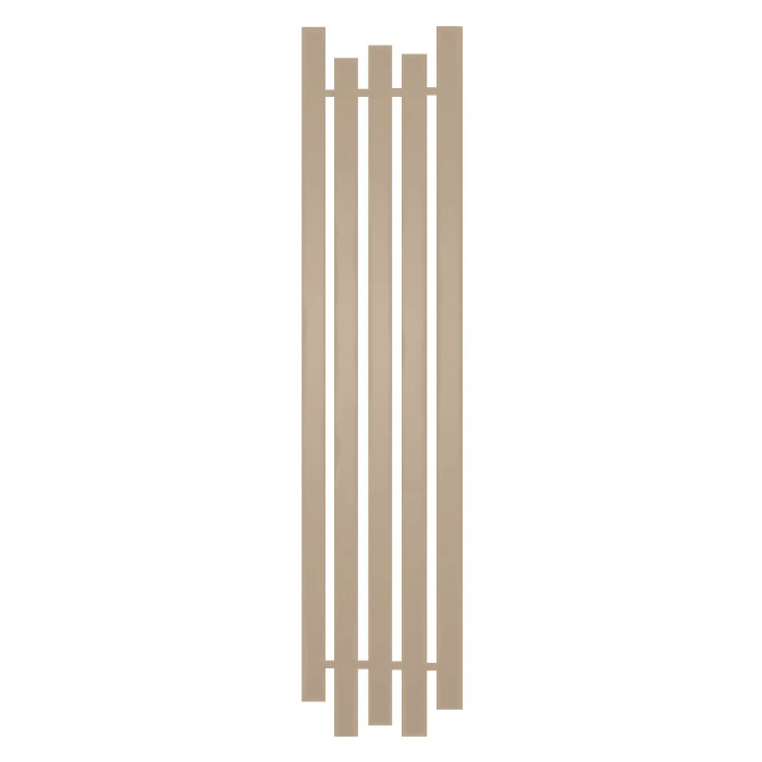 Радиатор отопления Genesis-Aqua Bassa 160x45 см Светлая слоновая кость