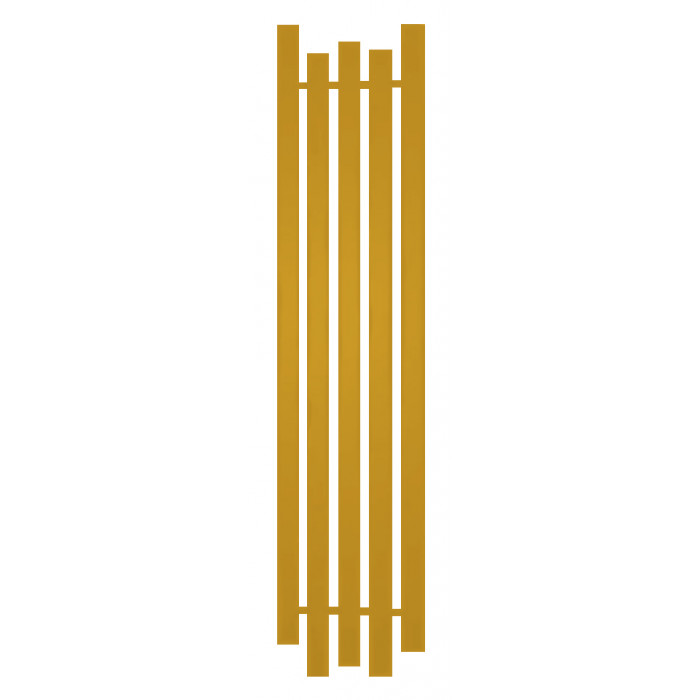 Радиатор отопления Genesis-Aqua Bassa 160x45 см Рапсово-желтый