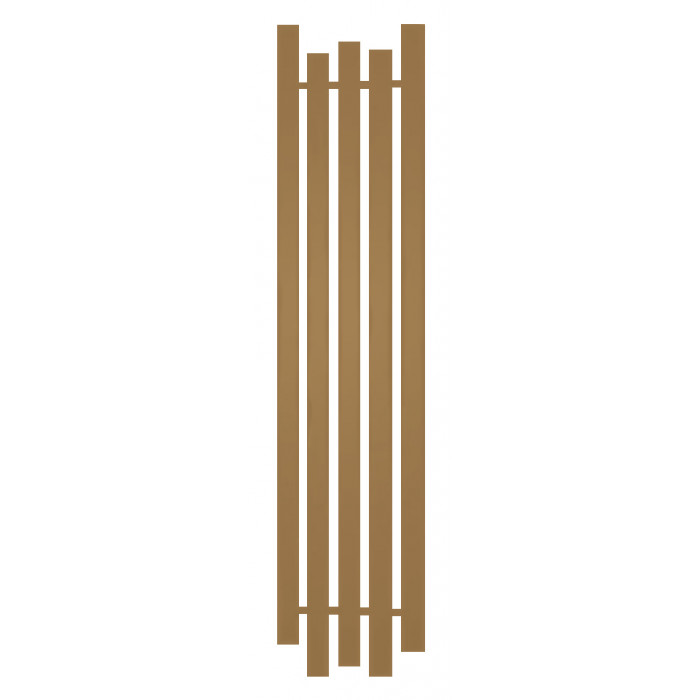 Радиатор отопления Genesis-Aqua Bassa 160x45 см Охра желтая