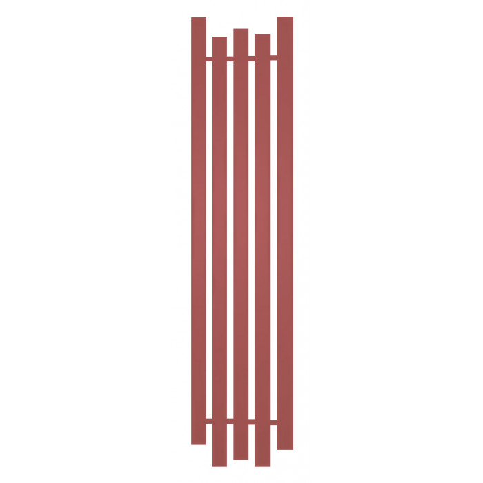 Радиатор отопления Genesis-Aqua Bassa 160x45 см Розовый