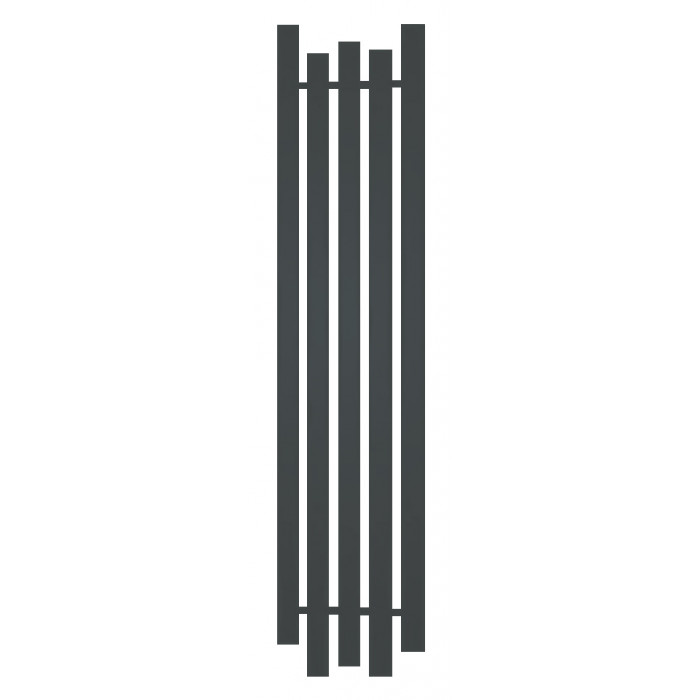 Радиатор отопления Genesis-Aqua Bassa 160x45 см Серо-синий