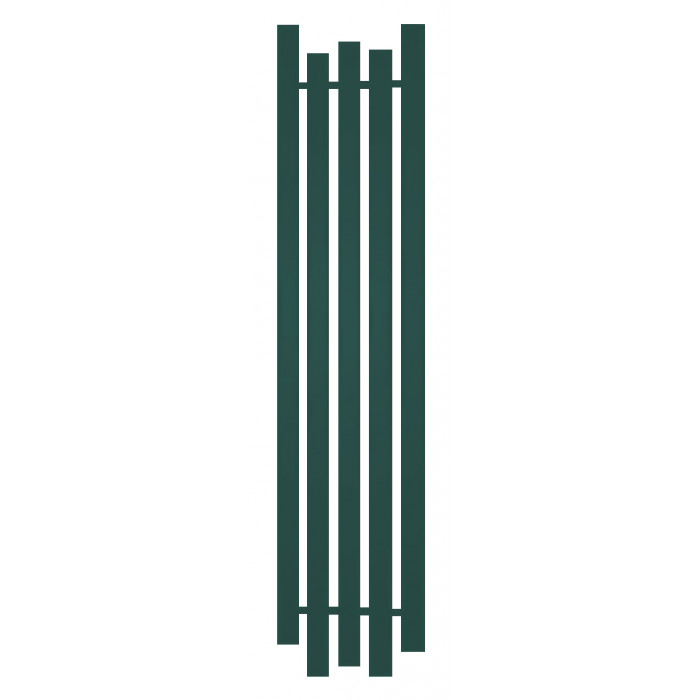 Радиатор отопления Genesis-Aqua Bassa 160x45 см Сине-зеленый
