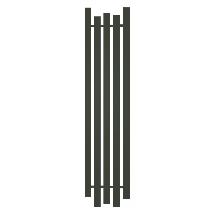 Радиатор отопления Genesis-Aqua Bassa 160x45 см Пихтовый зеленый