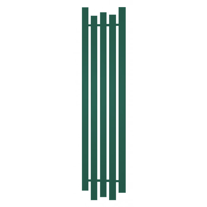 Радиатор отопления Genesis-Aqua Bassa 160x45 см Опаловый зеленый