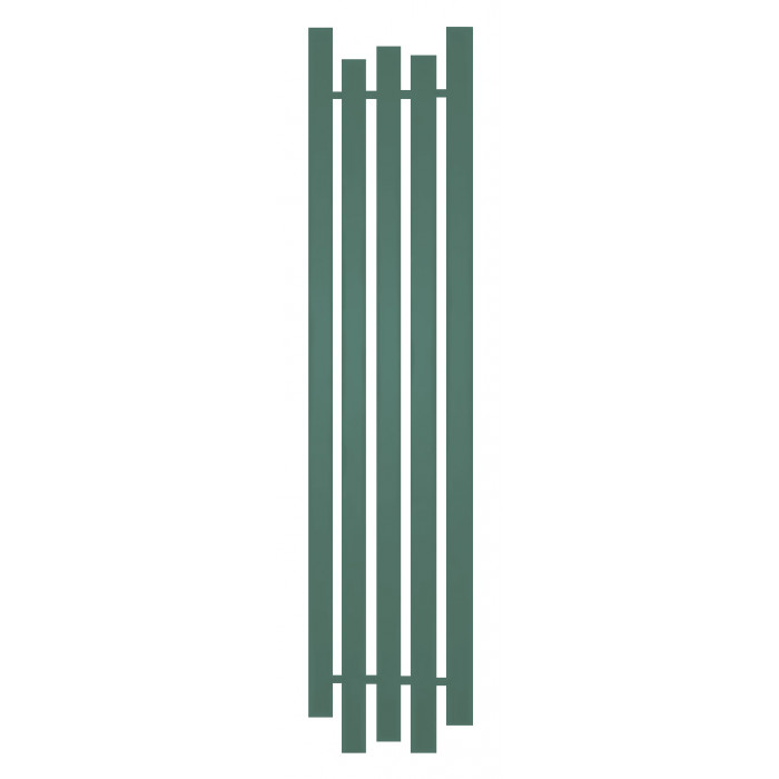 Радиатор отопления Genesis-Aqua Bassa 160x45 см Мятно-бирюзовый
